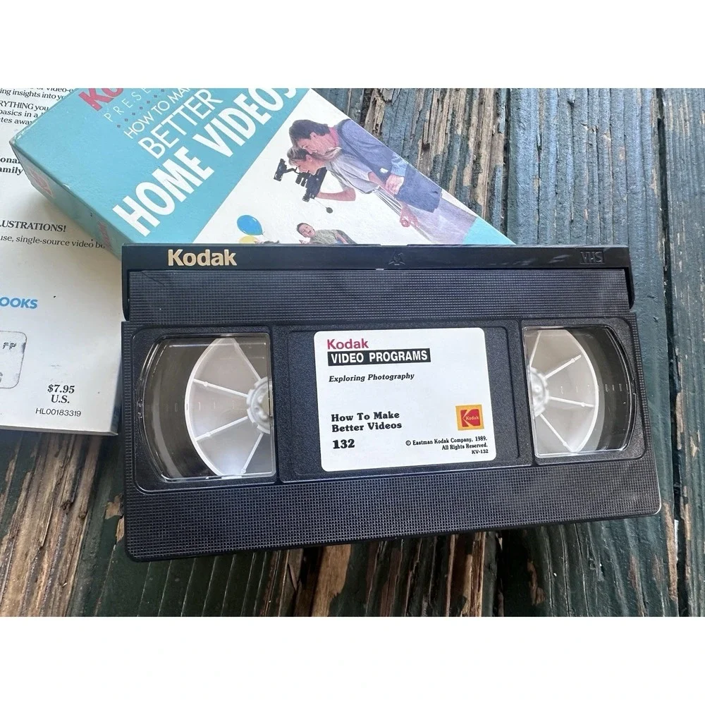 Kodak How to Make Better Home Videos VHS Video Cassette Brand New Factory Sealed